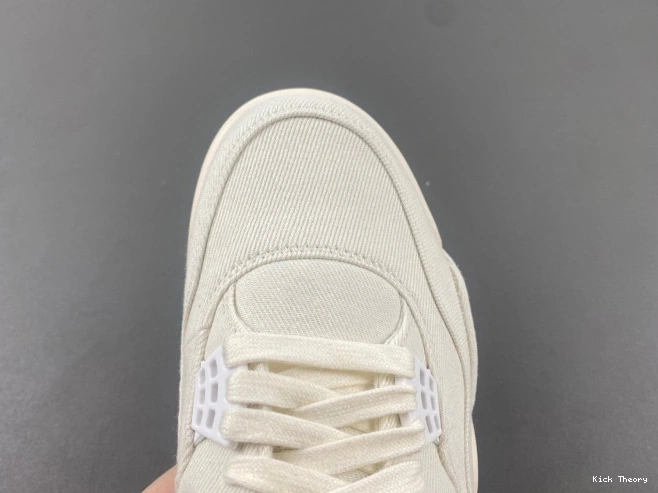 Kick Theory x Jordan Levi's 'White' 4 Air AO2571-100 0628